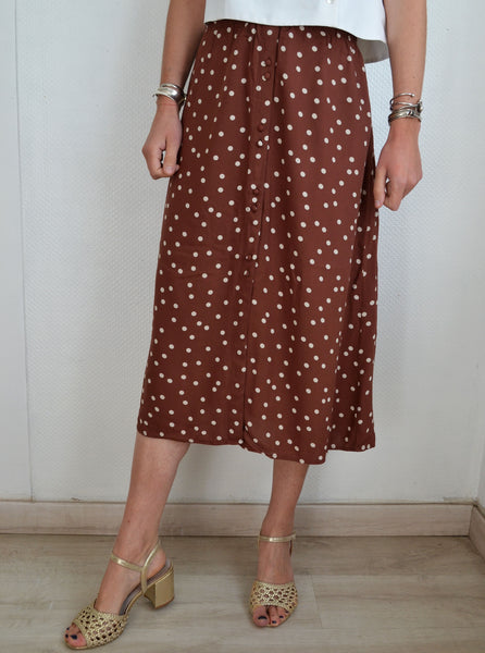 Jupe Chocolat Dots