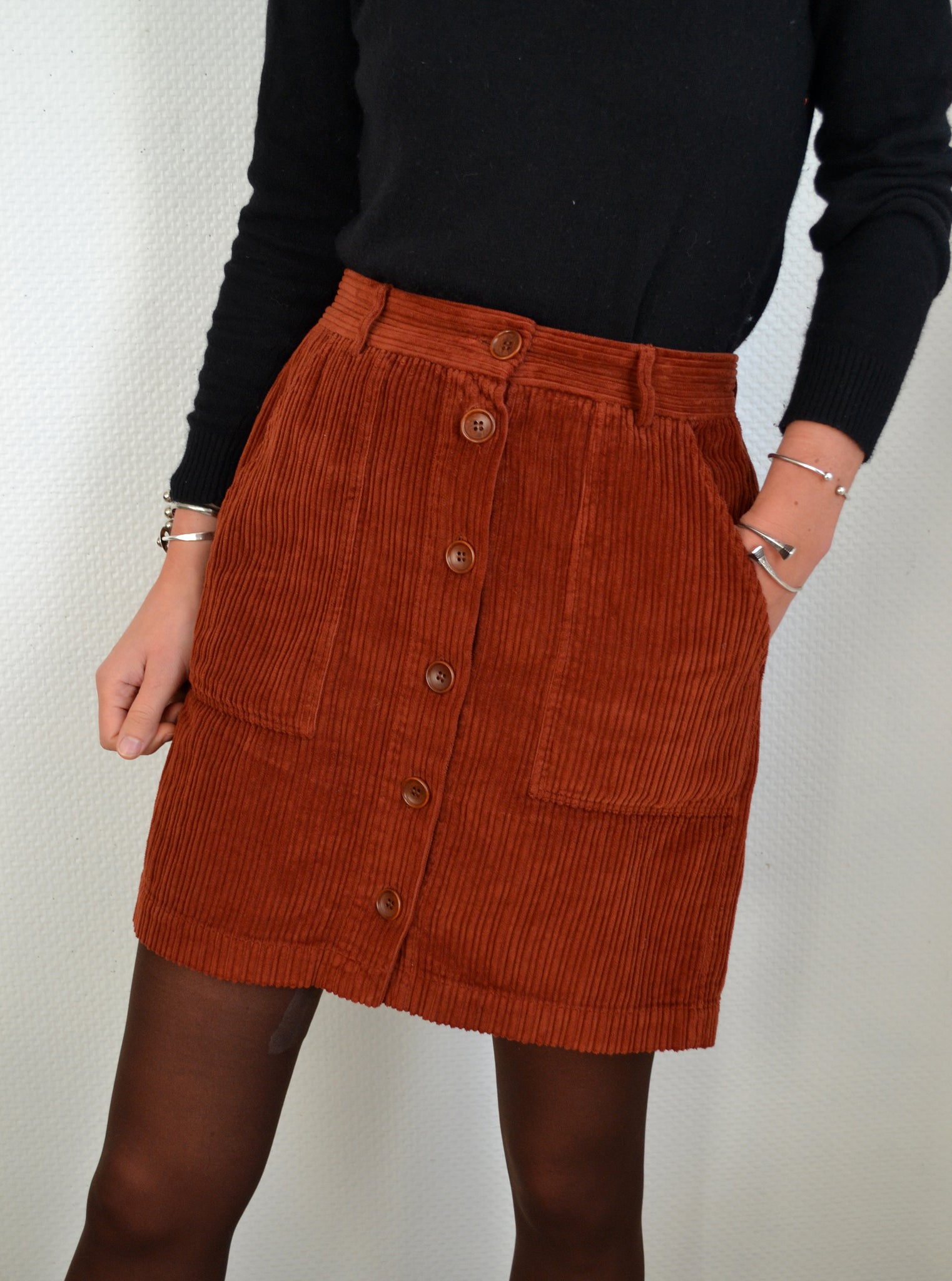 Jupe Velours Côtelé Hartford