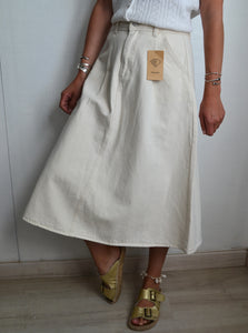 Jupe Neuve Beige
