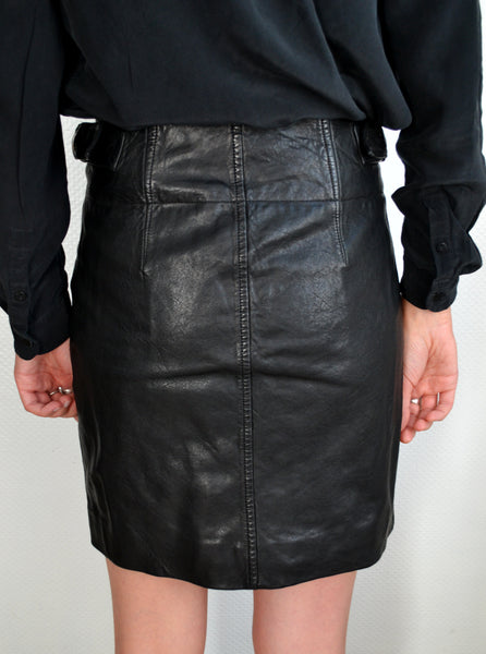 Jupe en cuir Isabel Marant Etoile