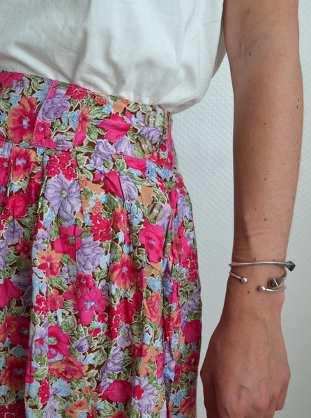 Jupe Flowers Vintage