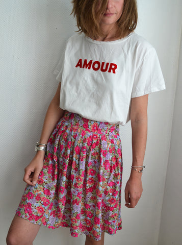 Jupe Flowers Vintage