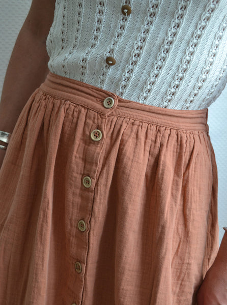 Jupe Gaze de Coton Marlot Paris