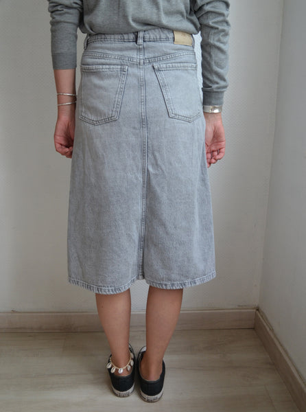 Jupe Gris Denim