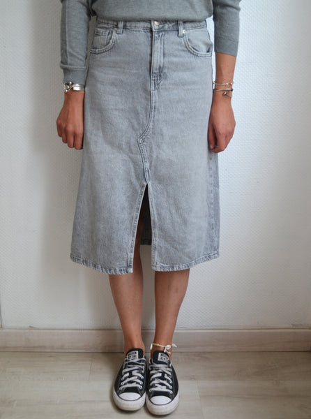 Jupe Gris Denim