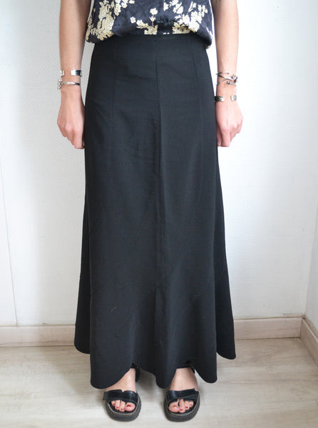Jupe Longue Noire Vintage