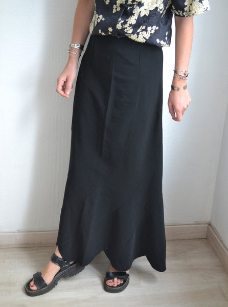 Jupe Longue Noire Vintage