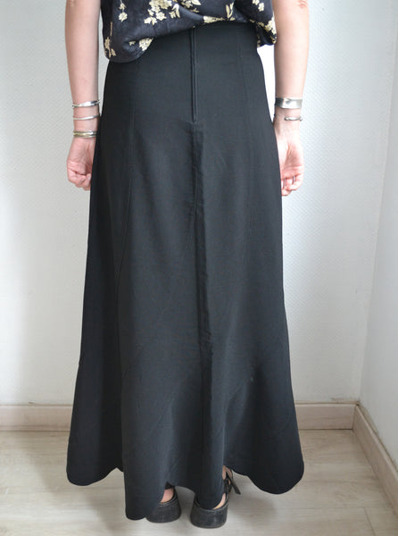 Jupe Longue Noire Vintage