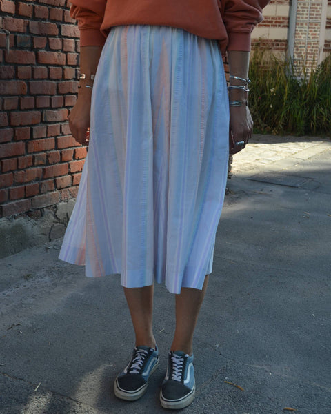 Jupe Midi Vintage Pastel