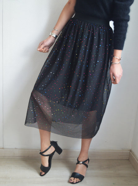 Jupe Monki Sequins