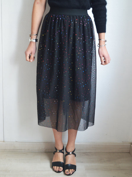 Jupe Monki Sequins