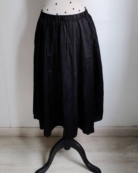 Jupe midi Noire