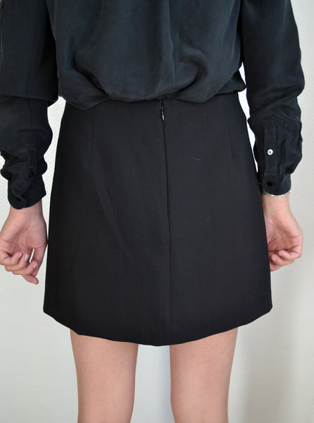 Jupe Noire Uniqlo