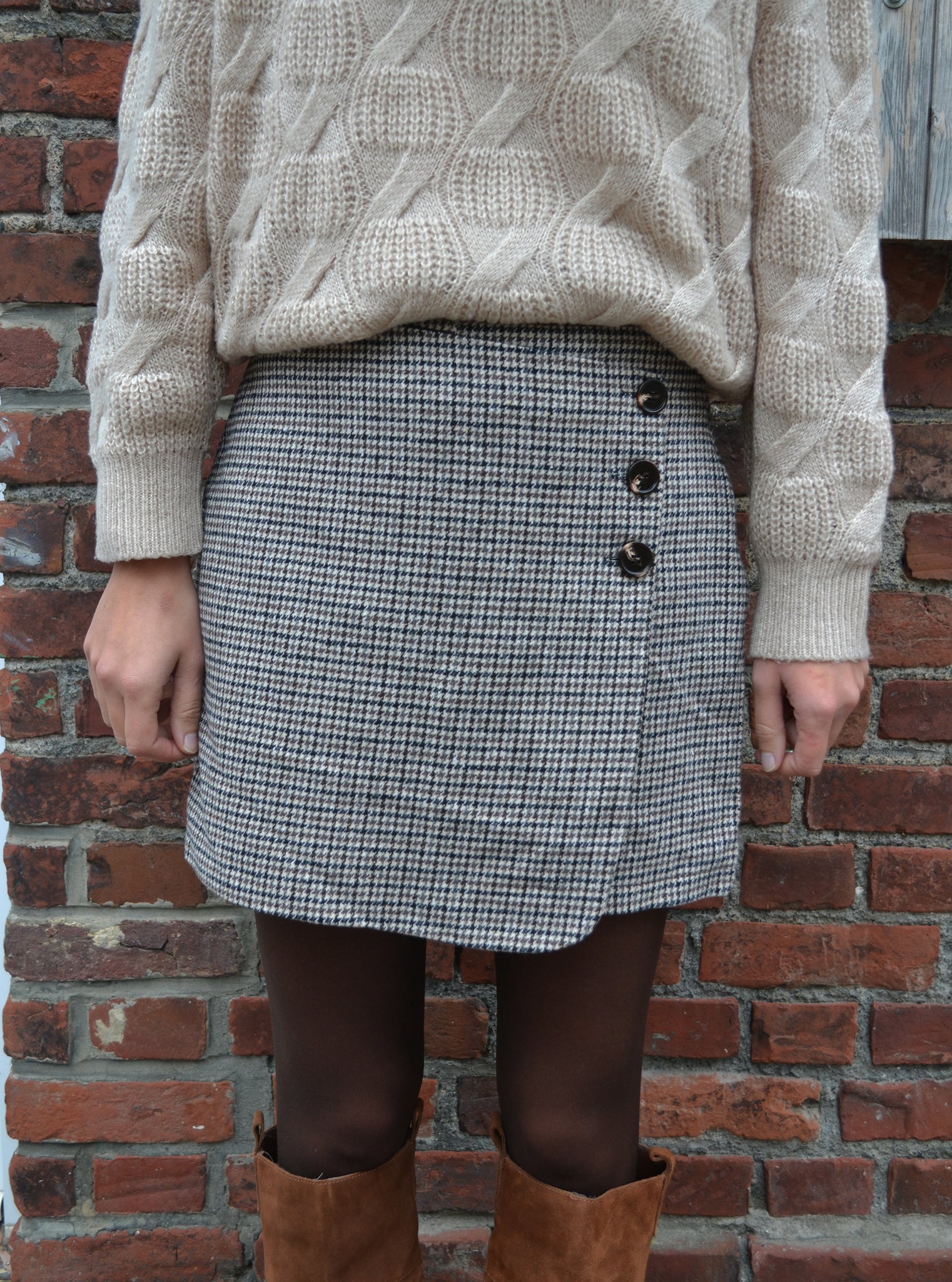 Jupe Short Prince de Galles