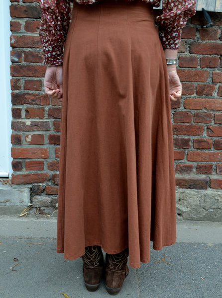 Jupe Vintage Terracotta