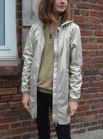 Veste Kway dorée