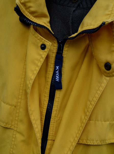 Veste KWAY Vintage Jaune