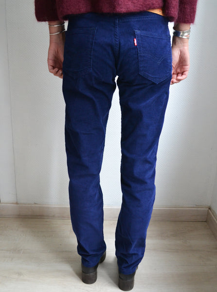 Jean Levis 511 Marine côtelé