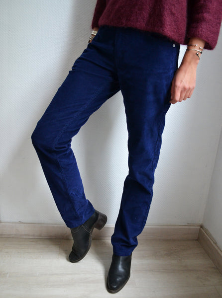 Jean Levis 511 Marine côtelé