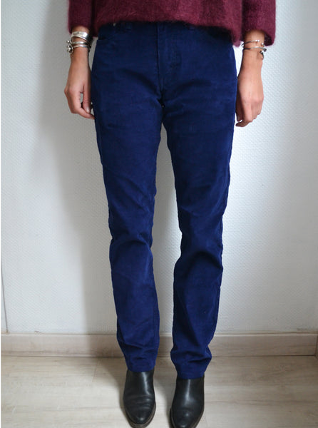 Jean Levis 511 Marine côtelé