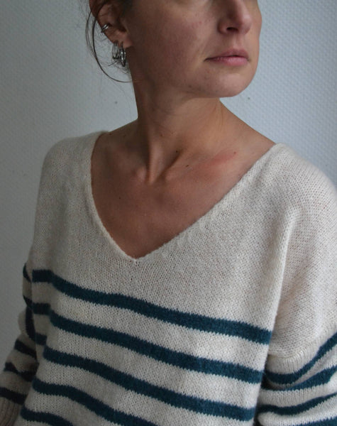 Pull rayé Italien