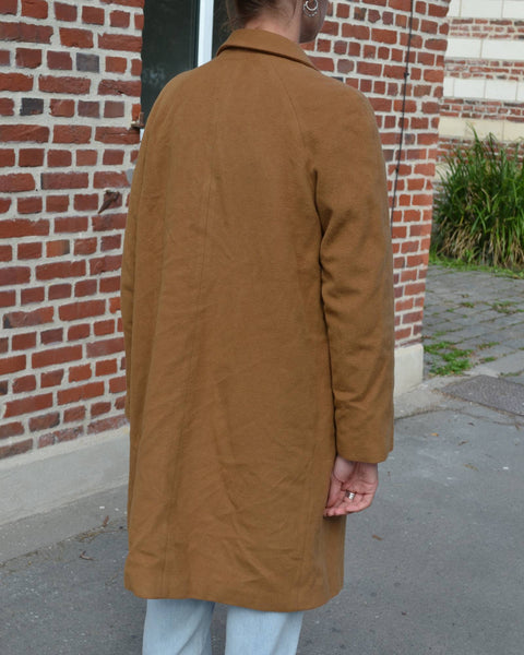 Manteau Laine Camel Tara Jarmon