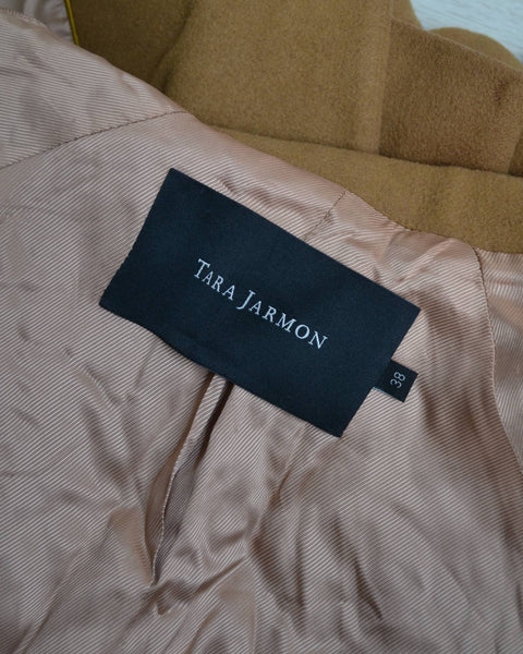 Manteau Laine Camel Tara Jarmon
