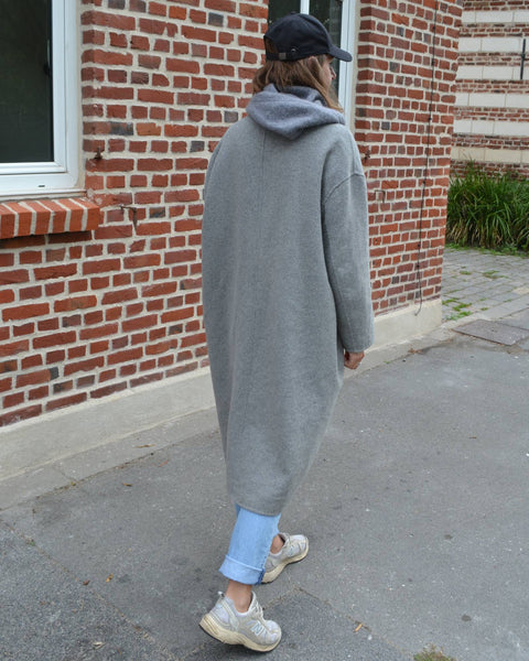 Manteau Gris American Vintage