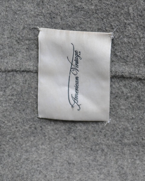 Manteau Gris American Vintage