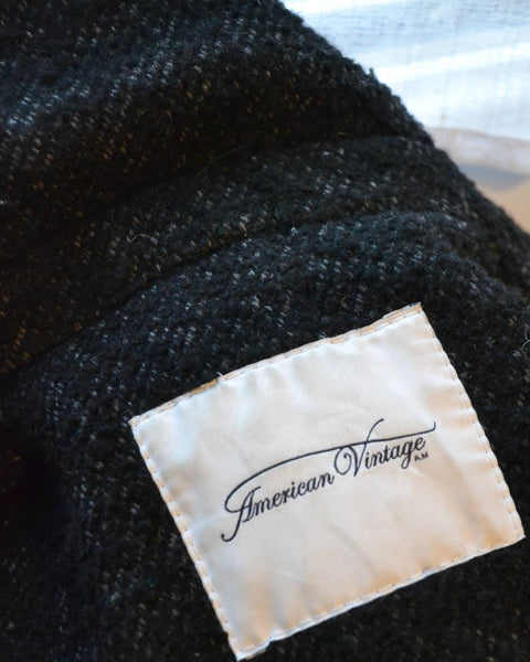Manteau gris foncé American Vintage