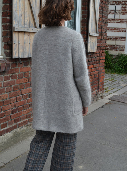 Manteau Gris Mohair
