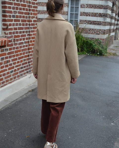 Manteau Laine Dune