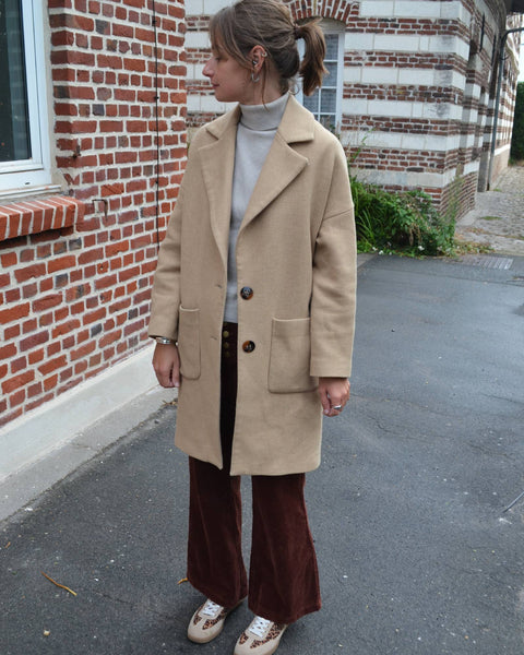 Manteau Laine Dune