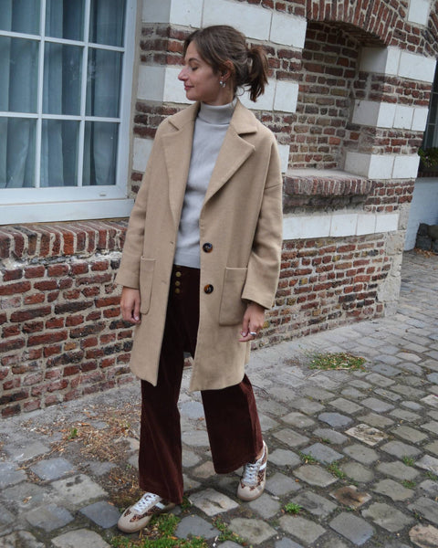 Manteau Laine Dune