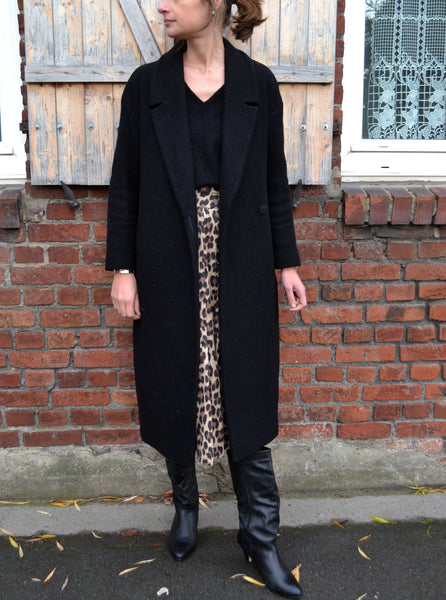 Manteau Long Laine COS