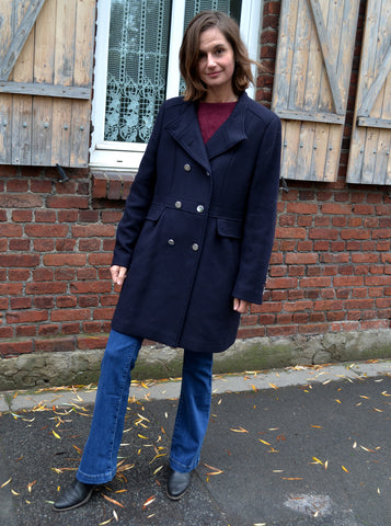 Manteau Marine Maison 123