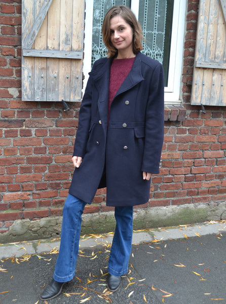 Manteau Marine Maison 123