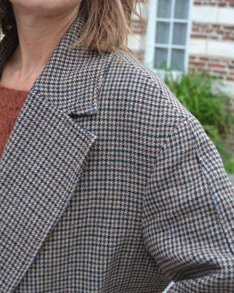Manteau Pied de Poule