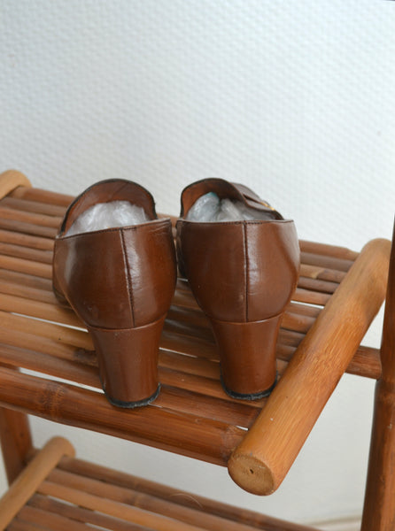 Mocassins vintage T38