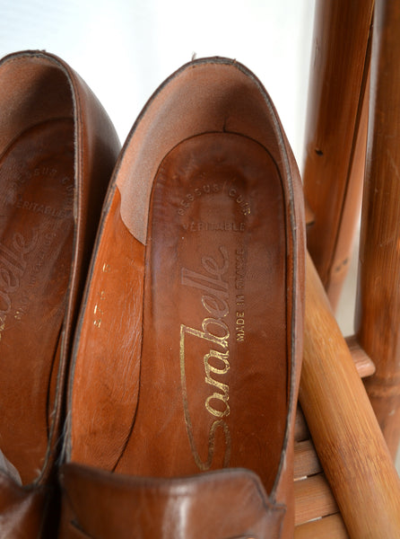 Mocassins vintage T38