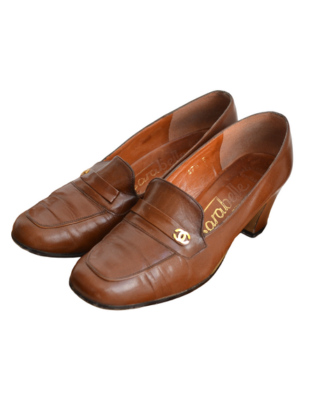 Mocassins vintage T38