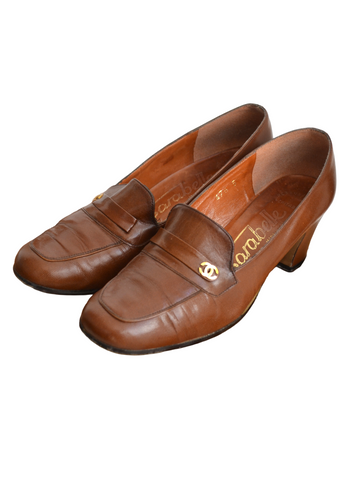Mocassins vintage T38