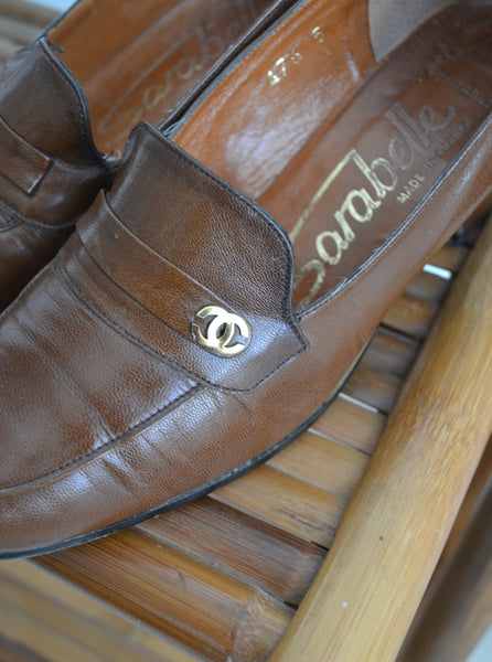Mocassins vintage T38