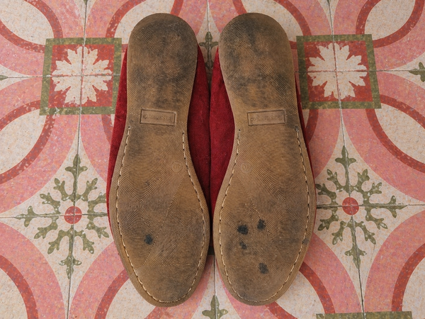 Mocassins Daim Rouges 39