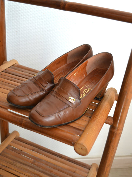 Mocassins vintage T38