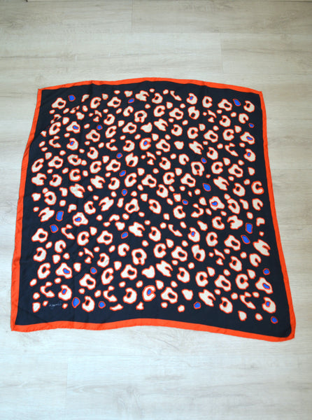 Foulard Léopard en soie