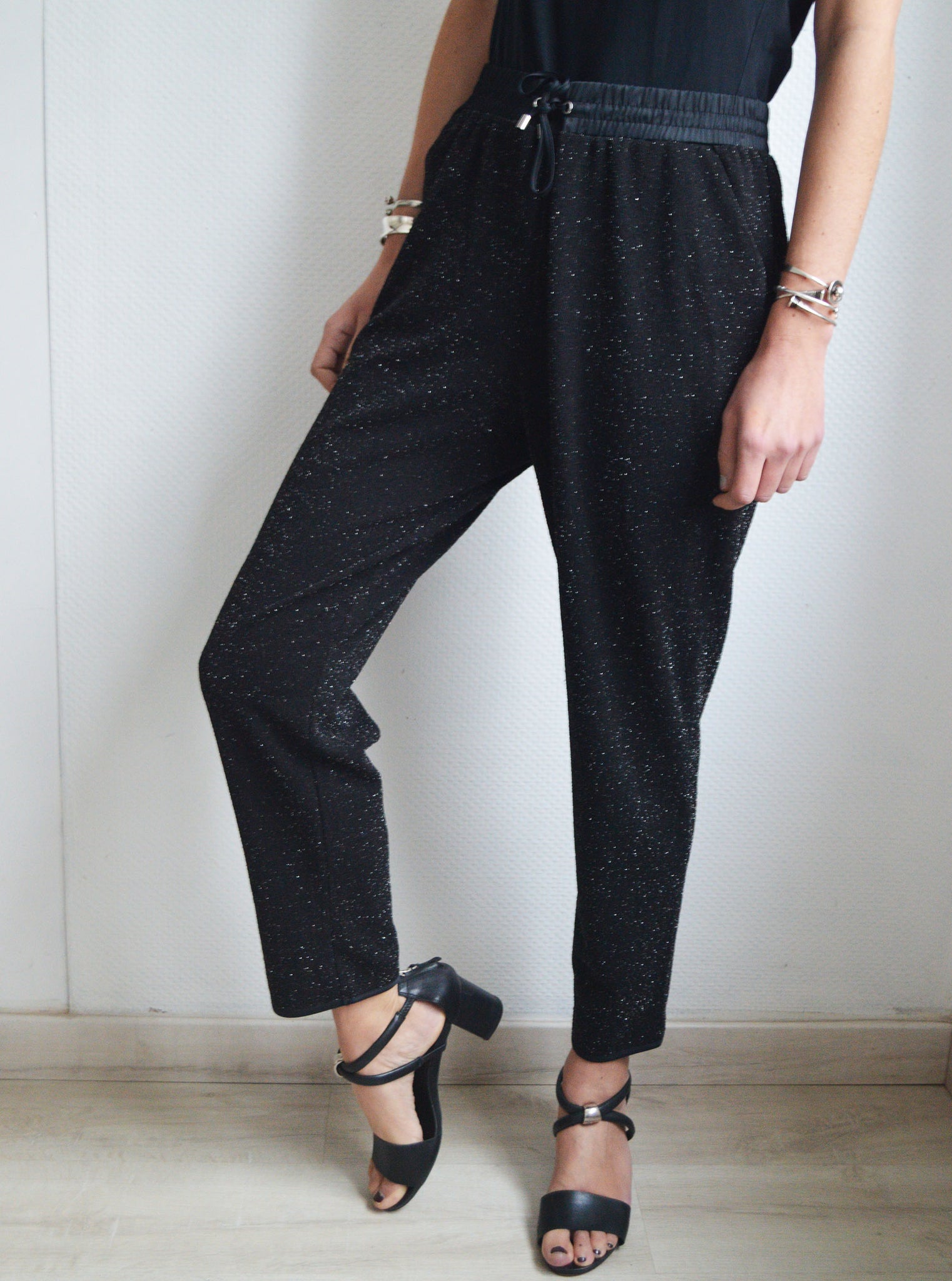 Pantalon Black Paillettes