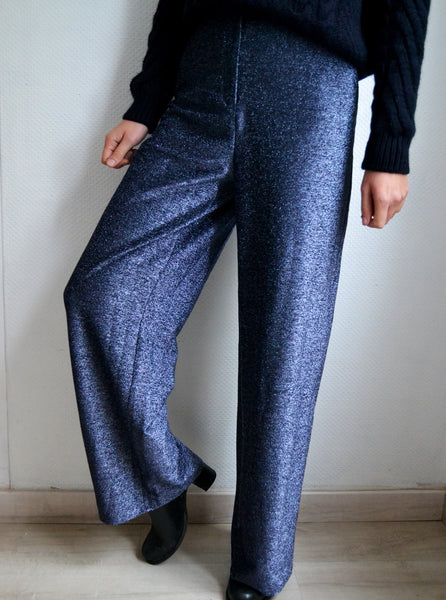 Pantalon Blue Paillettes
