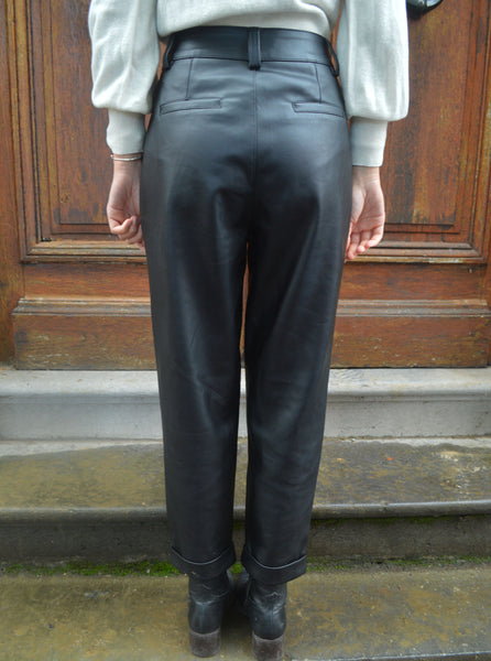 Pantalon Simili Boyfriend