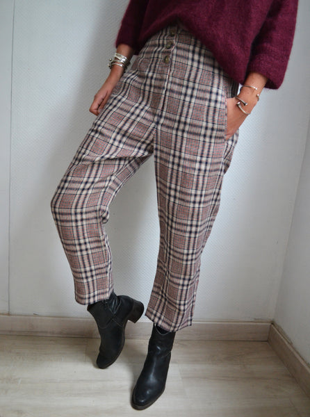 Pantalon Carreaux Isabel Marant Etoile